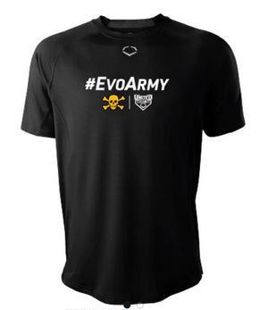 Evoshield Black Custom Pro Team 3.0 Dri-Fit United Tee