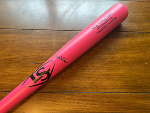 NEW - Louisville Slugger MLB Prime PINK C271 Model Maple Wood Bat #DirtbagStrong