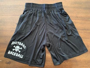 Black 2 Pocket Training Shorts